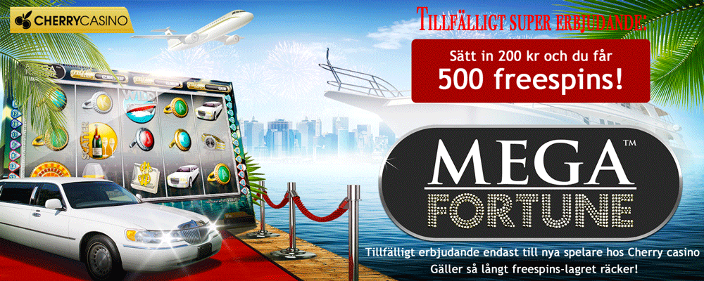 500 freespins